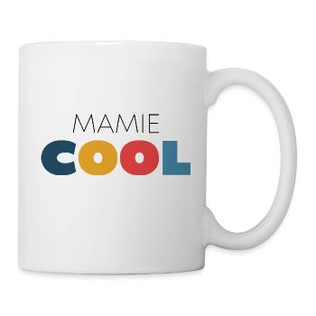 Mamie cool - Mug blanc - blanc - Droite