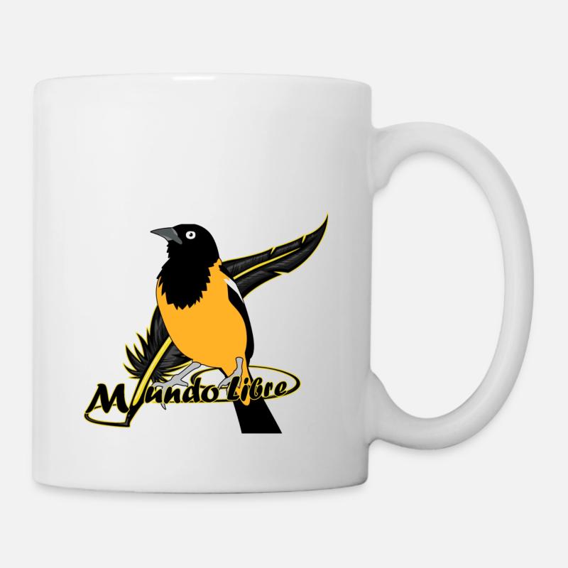 Turpial Bird - Tasse - Weiß