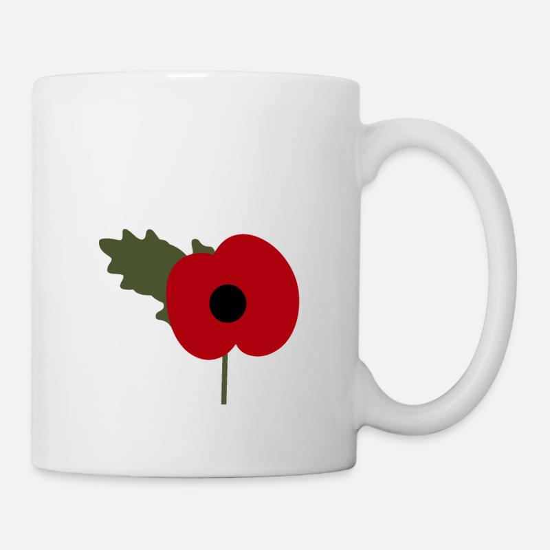 british legion poppy day - Mug - white