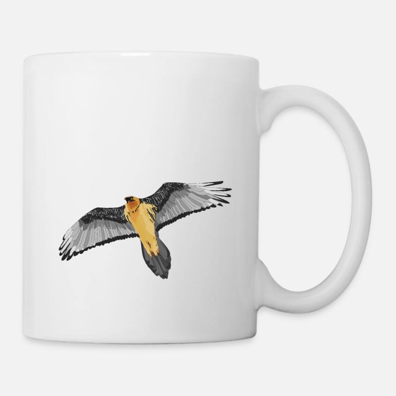 Bärtige Geier - Tasse - Weiß