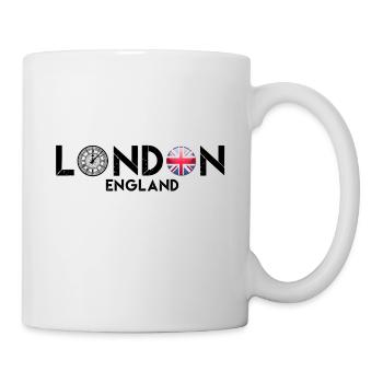 London, London England, London t-Shirts, england - Tasse - Weiß - Rechts