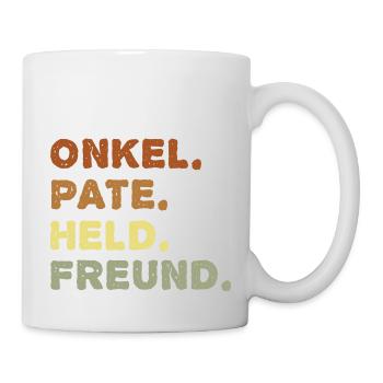 Firmpate Geschenk Firmpate Firmung Patenonkel Pate - Tasse - Weiß - Rechts