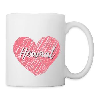 servus, dere, bayern, handschrift, bayer, bavaria, - Tasse - Weiß - Rechts