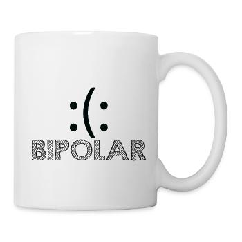 bipolar - Tasse - Weiß - Rechts