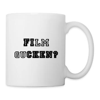 Film Gucken oder Ficken? - Tasse - Weiß - Rechts