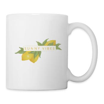 Lemons sunny vibes - Mug - white - Right