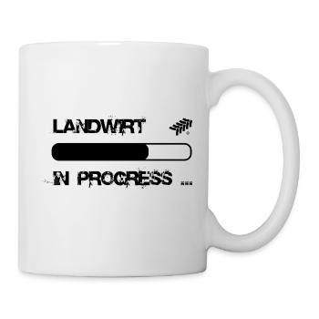 Landwirt in progress by Aggro Chief (R) - Tasse - Weiß - Rechts