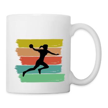 Handballer Handball Player Ballsport Gift - Mug - white - Right