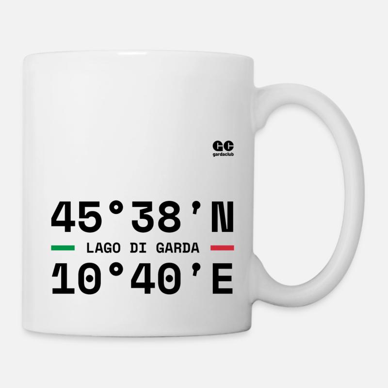 Coordonnées - Mug blanc - blanc