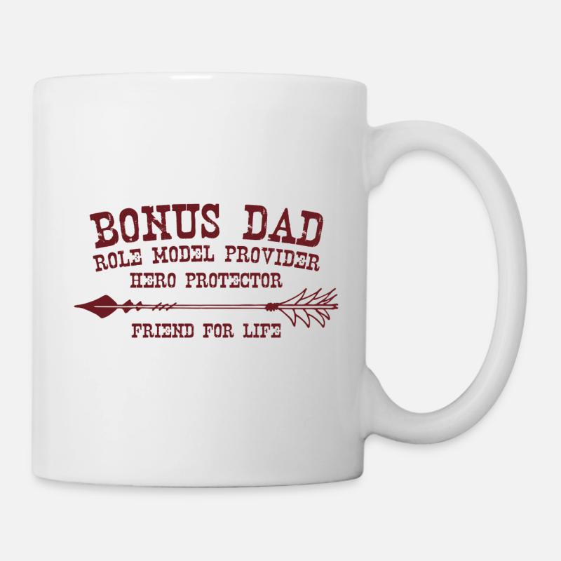 bonus dad Graphic - Mug - white