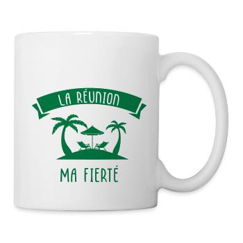 La Réunion Ma Fierté - Mug blanc - blanc - Droite