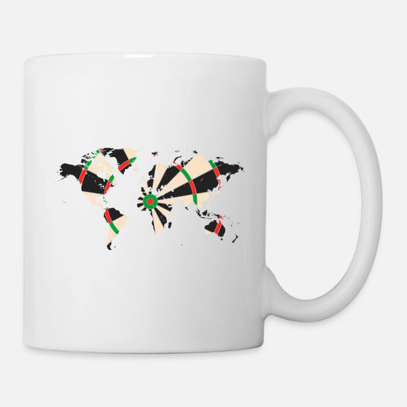 Darts world - Mug - white