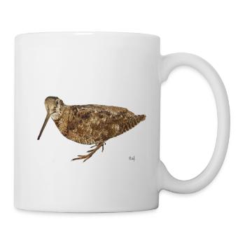 La bécasse des bois pour chasseur - Mug blanc - blanc - Droite