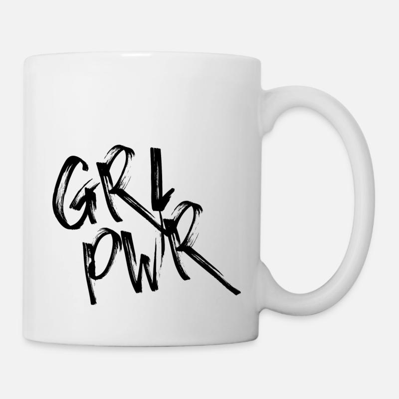 GRL PWR - Mug - white