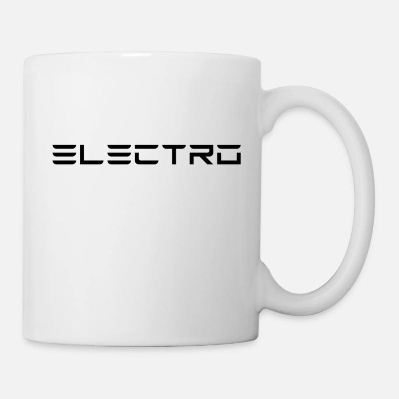Electro - Black - Mug blanc - blanc