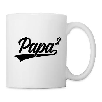 DAD HIGH 2 FATHER OF TWO - Mug - white - Right