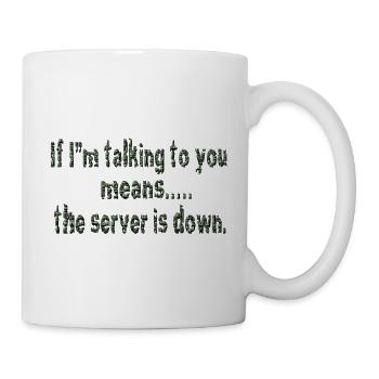 Piratage hacker hacker informatique cybersécurité - Mug blanc - blanc - Droite