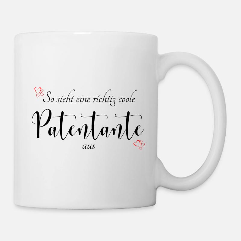 Patentante - Tasse - Weiß