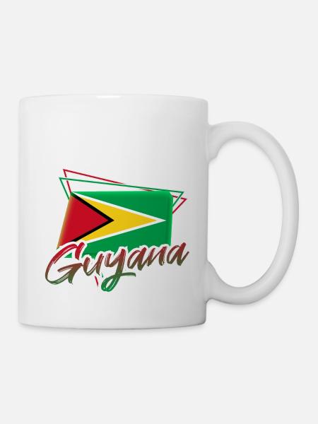 Guyana - Tasse - Weiß