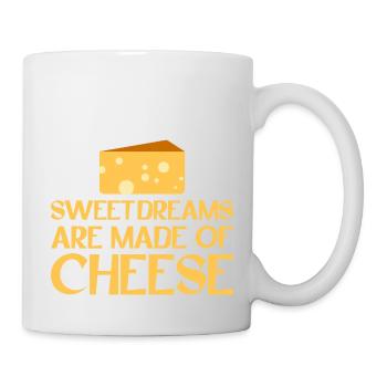 Sweet Dreams Are Made Of Cheese 2 - Mug - white - Right
