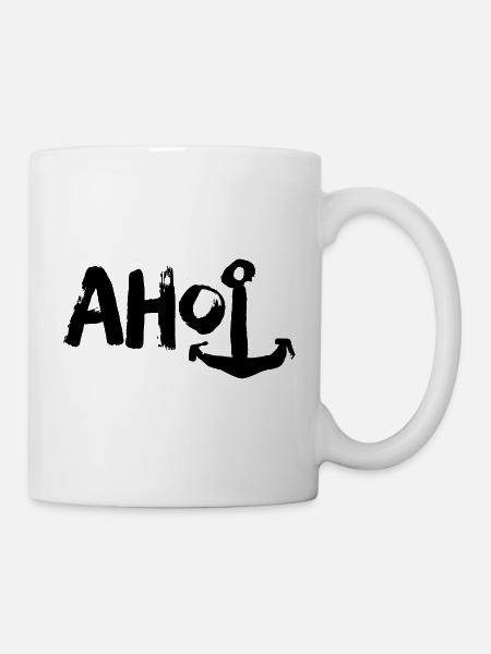 Ahoi - Tasse - Weiß
