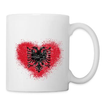 Albanien - Tasse - Weiß - Rechts