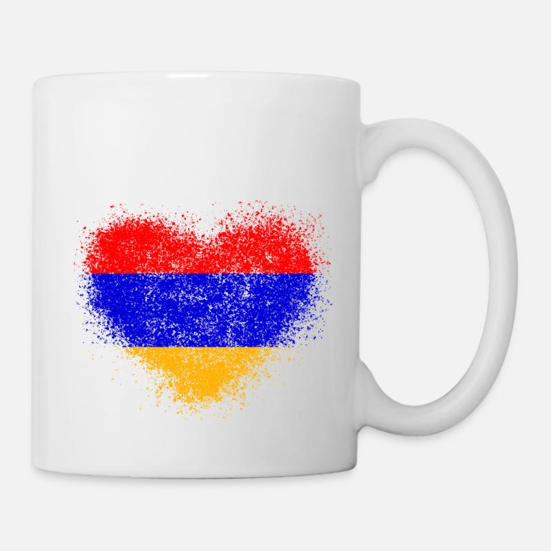 Armenien - Tasse - Weiß
