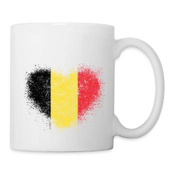 Belgien - Tasse - Weiß - Rechts