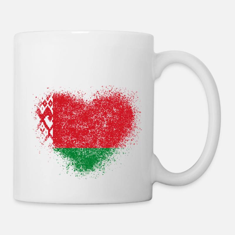 Weißrussland - Tasse - Weiß