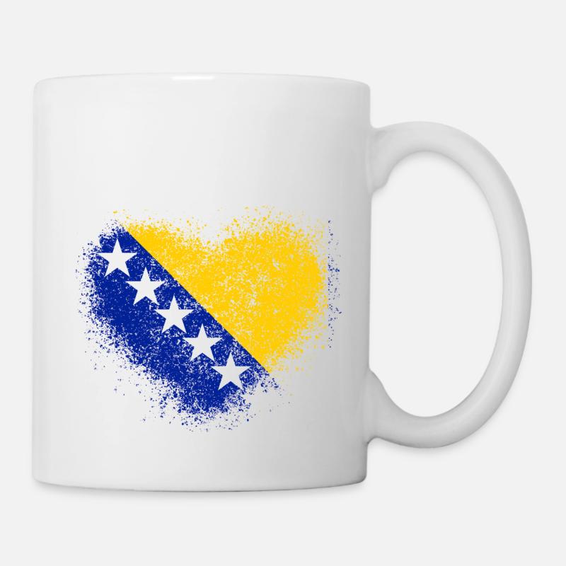 Bosnie-et-Herzégovine - Mug blanc - blanc