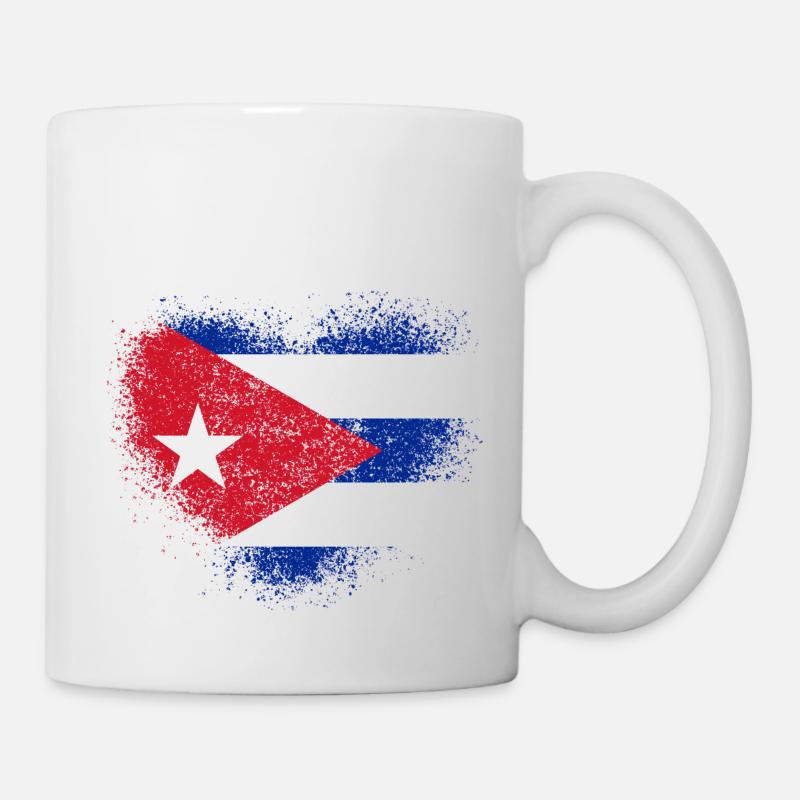 Kuba - Tasse - Weiß