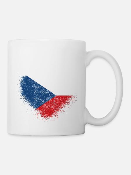 Tschechische Republik - Tasse - Weiß