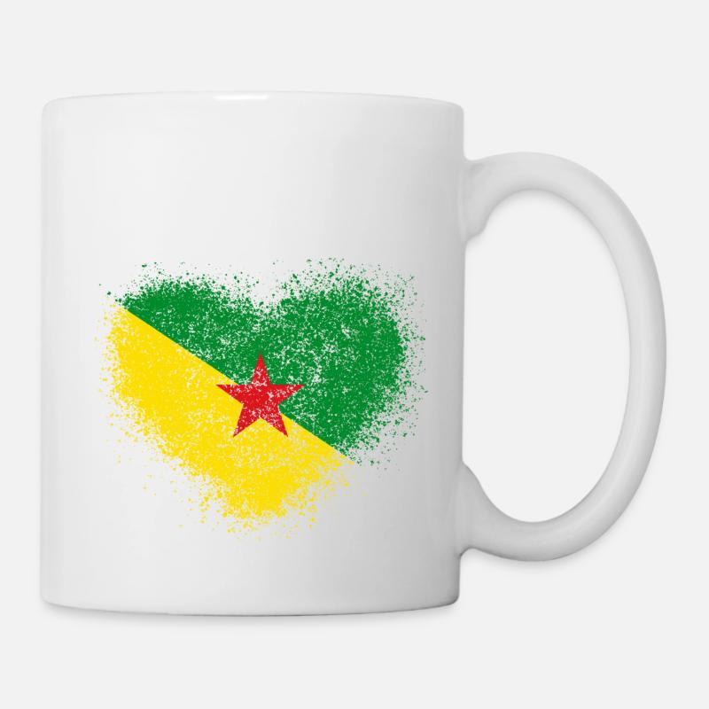 Guyane française - Mug blanc - blanc