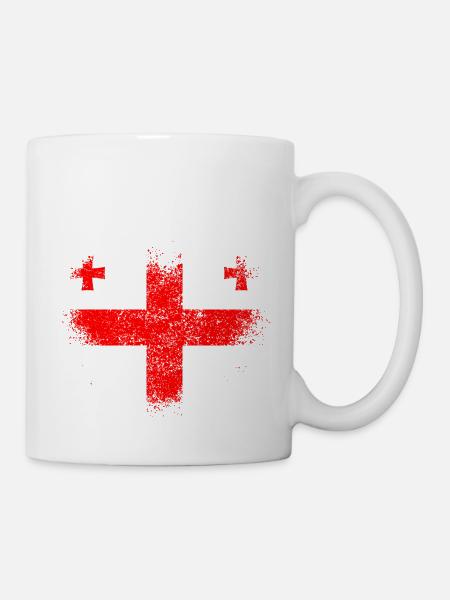 Georgien - Tasse - Weiß