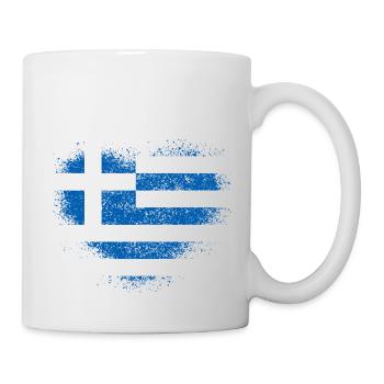 Griechenland - Tasse - Weiß - Rechts
