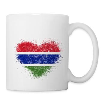 Gambie - Mug blanc - blanc - Droite