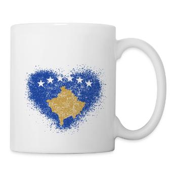 Kosovo - Tasse - Weiß - Rechts