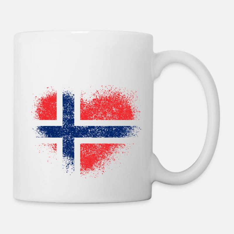 Norwegen - Tasse - Weiß