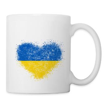 Ukraine - Tasse - Weiß - Rechts