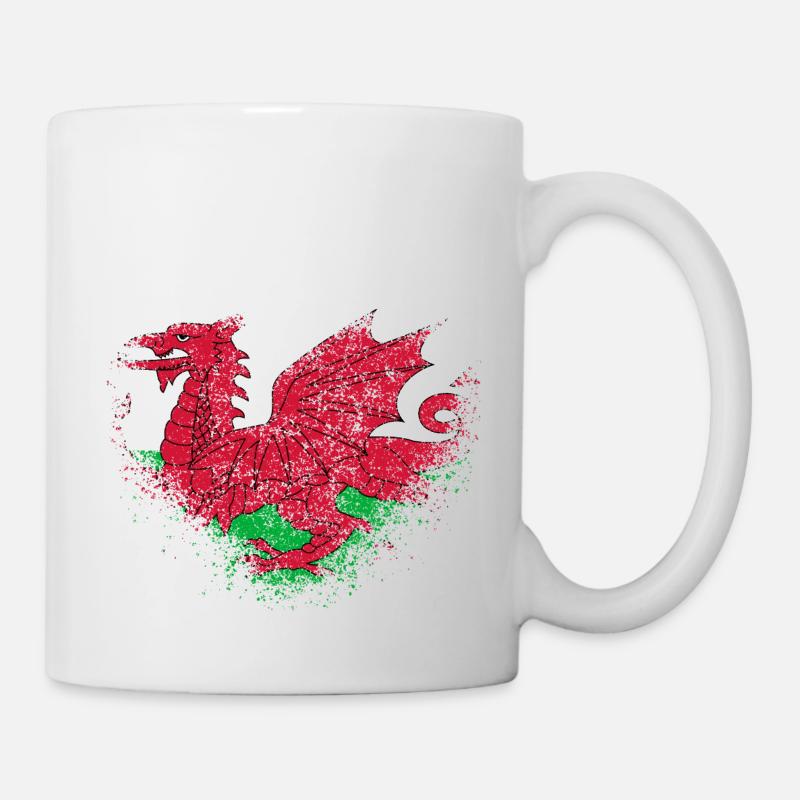 Wales - Mug - white