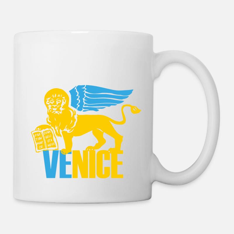 Wappen von Venedig - Tasse - Weiß