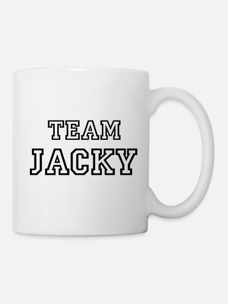 TEAM JACKY Dog Name TeamTricot - Mug - white