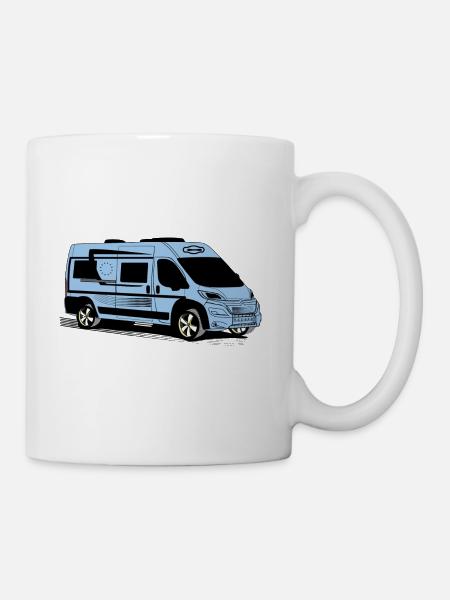 Kastenwagen Van 6m HBL - Tasse - Weiß