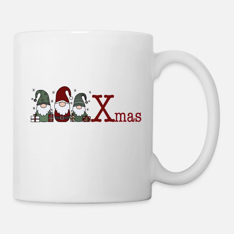 Wichtel Xmas - Tasse - Weiß