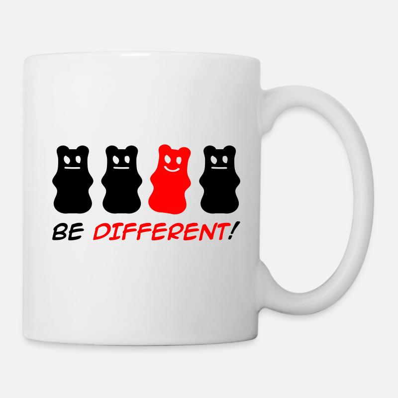 Be Different! - Mug - white