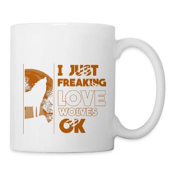 Wolf - Mug - white - Right