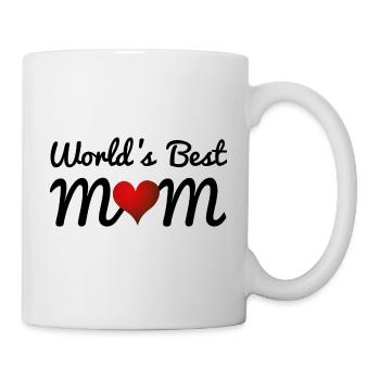 Die beste Mutter der Welt - Tasse - Weiß - Rechts