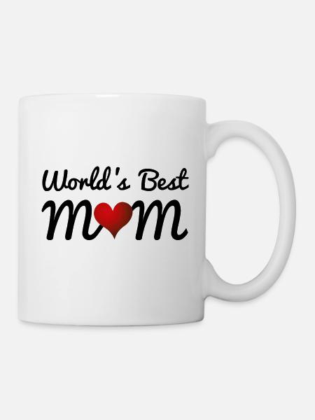 Die beste Mutter der Welt - Tasse - Weiß