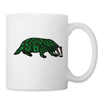 ZenDoodle "Badger" - Mug - white - Right