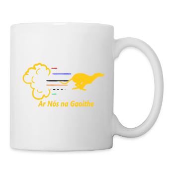 Greyhound - Ar Nós Na Gaoithe Gold - Mug - white - Right